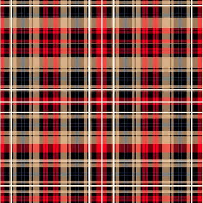 Scottish Tartan Plaid Pattern 3 Quilting Cotton Fabric