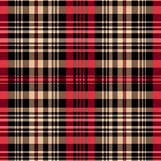 Scottish Tartan Plaid Pattern 5 Quilting Cotton Fabric