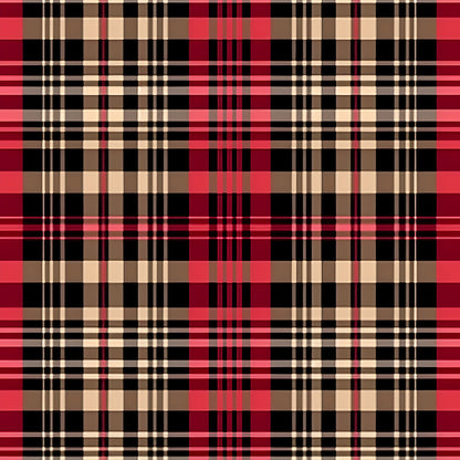 Scottish Tartan Plaid Pattern 5 Quilting Cotton Fabric
