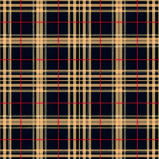 Scottish Tartan Plaid Pattern 7 Quilting Cotton Fabric
