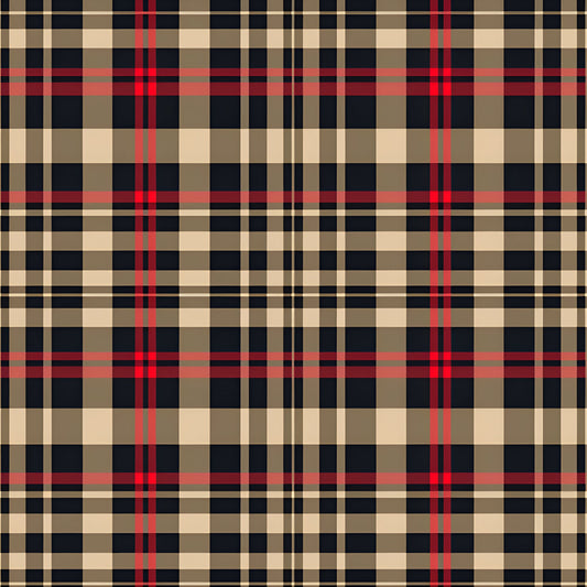 Scottish Tartan Plaid Pattern 9 Quilting Cotton Fabric
