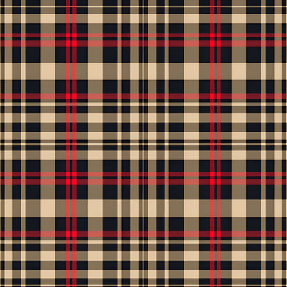 Scottish Tartan Plaid Pattern 9 Quilting Cotton Fabric