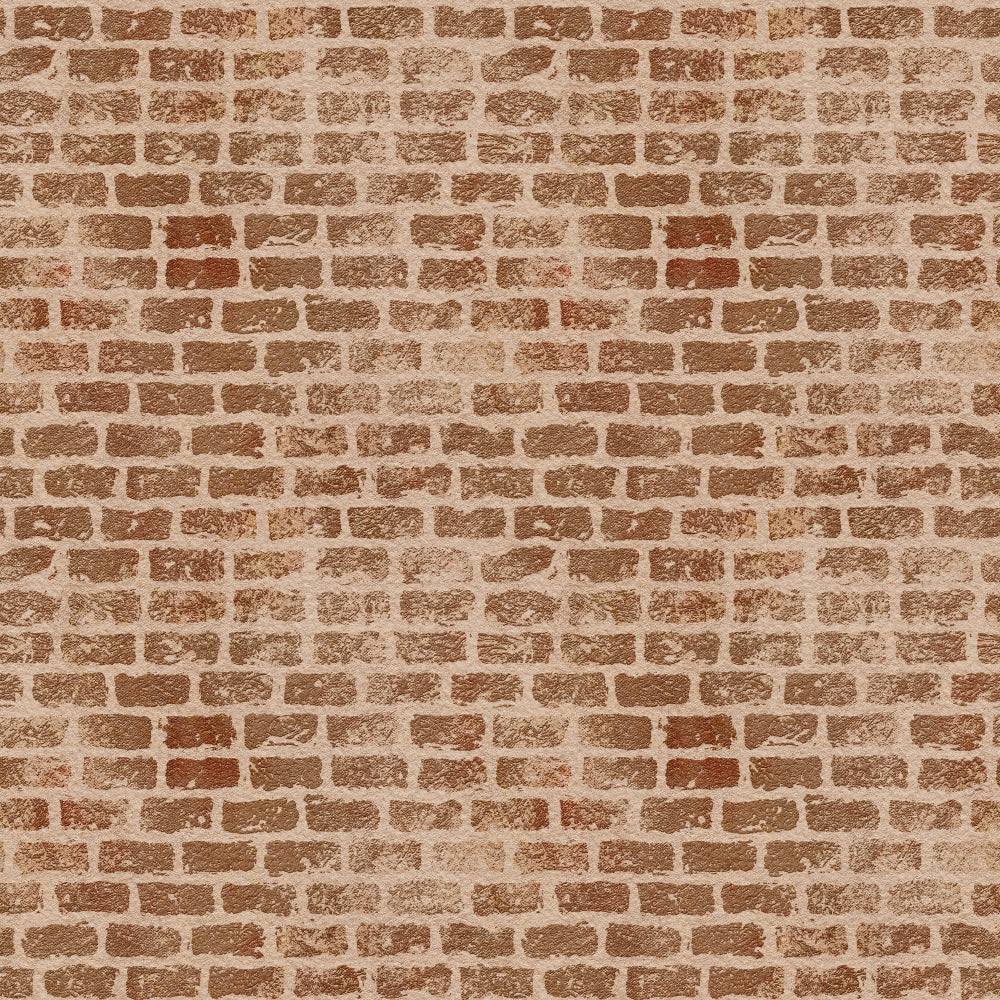 Grunge Brick Wall Pattern 5 Quilting Cotton Fabric