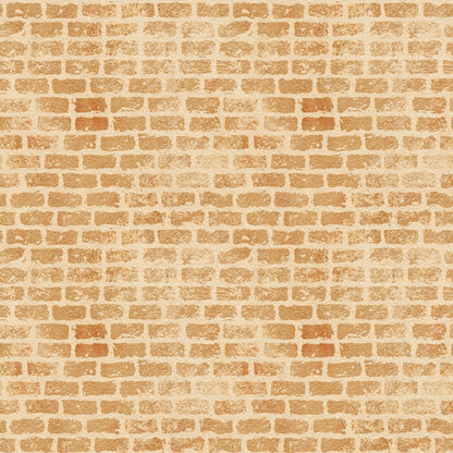 Grunge Brick Wall Pattern 8 Quilting Cotton Fabric