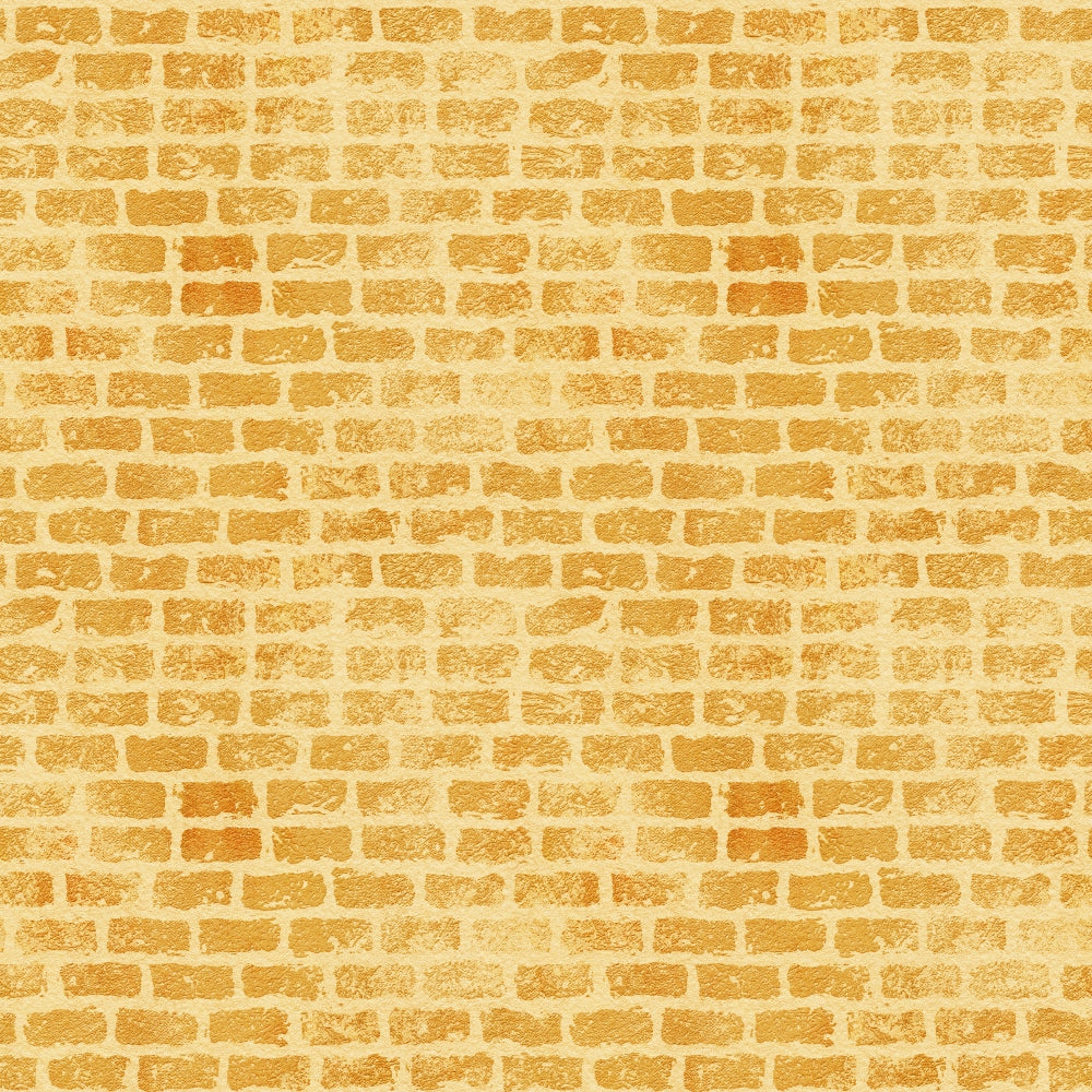 Grunge Brick Wall Pattern 10 Quilting Cotton Fabric