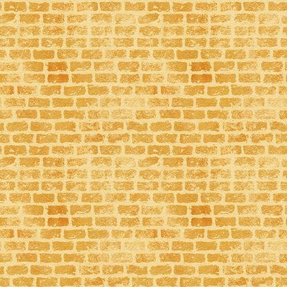 Grunge Brick Wall Pattern 10 Quilting Cotton Fabric