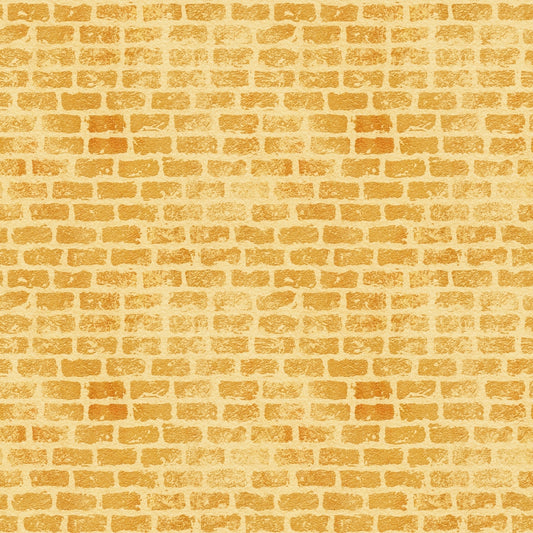 Grunge Brick Wall Pattern 10 Quilting Cotton Fabric