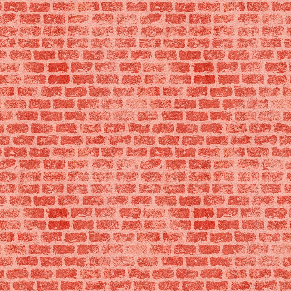 Grunge Brick Wall Pattern 14 Quilting Cotton Fabric