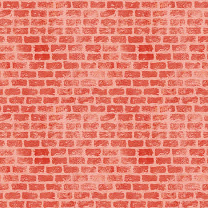 Grunge Brick Wall Pattern 14 Quilting Cotton Fabric