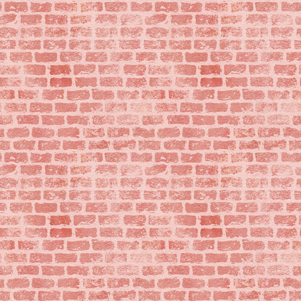 Grunge Brick Wall Pattern 16 Quilting Cotton Fabric