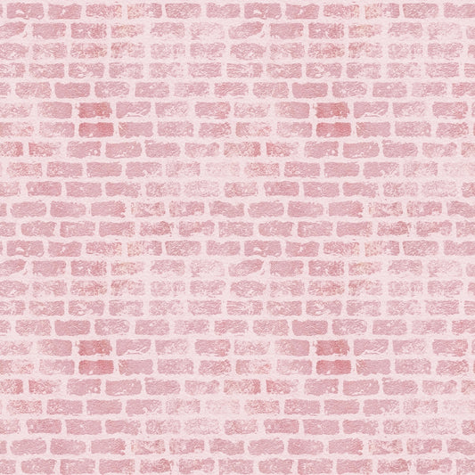 Grunge Brick Wall Pattern 17 Quilting Cotton Fabric