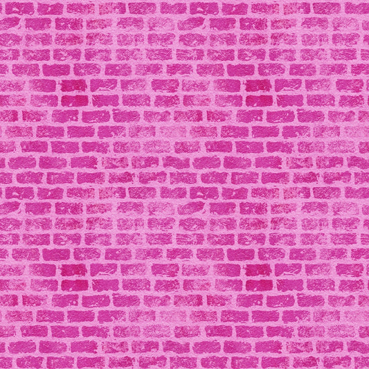 Grunge Brick Wall Pattern 19 Quilting Cotton Fabric