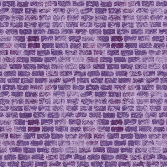 Grunge Brick Wall Pattern 20 Quilting Cotton Fabric