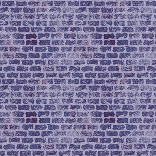 Grunge Brick Wall Pattern 22 Quilting Cotton Fabric