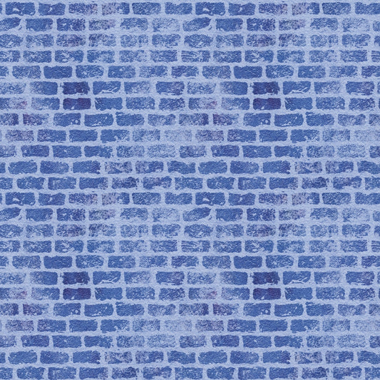 Grunge Brick Wall Pattern 24 Quilting Cotton Fabric