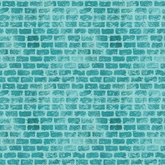 Grunge Brick Wall Pattern 26 Quilting Cotton Fabric