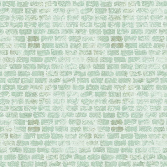 Grunge Brick Wall Pattern 29 Quilting Cotton Fabric