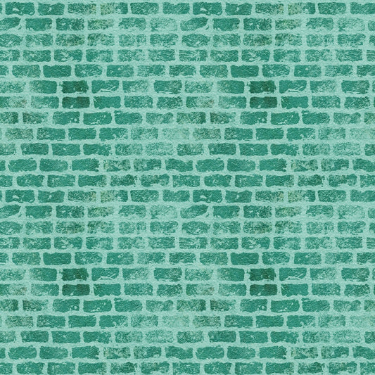 Grunge Brick Wall Pattern 27 Quilting Cotton Fabric