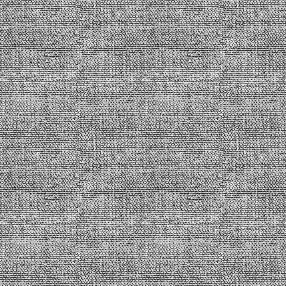 Gray woven fabric texture with a subtle grid pattern.