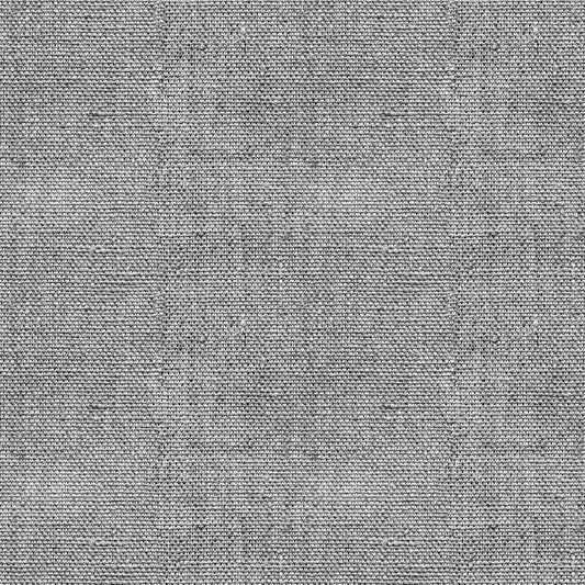 Gray woven fabric texture with a subtle grid pattern.