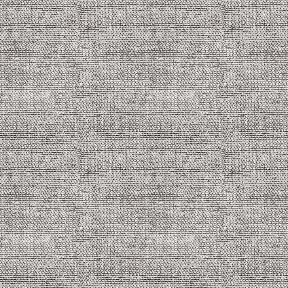 Close-up of a gray fabric texture with a tightly woven pattern, featuring slightly raised threads creating a subtle grid-like appearance.