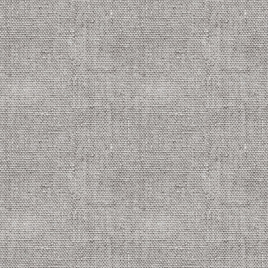 Close-up of a gray fabric texture with a tightly woven pattern, featuring slightly raised threads creating a subtle grid-like appearance.