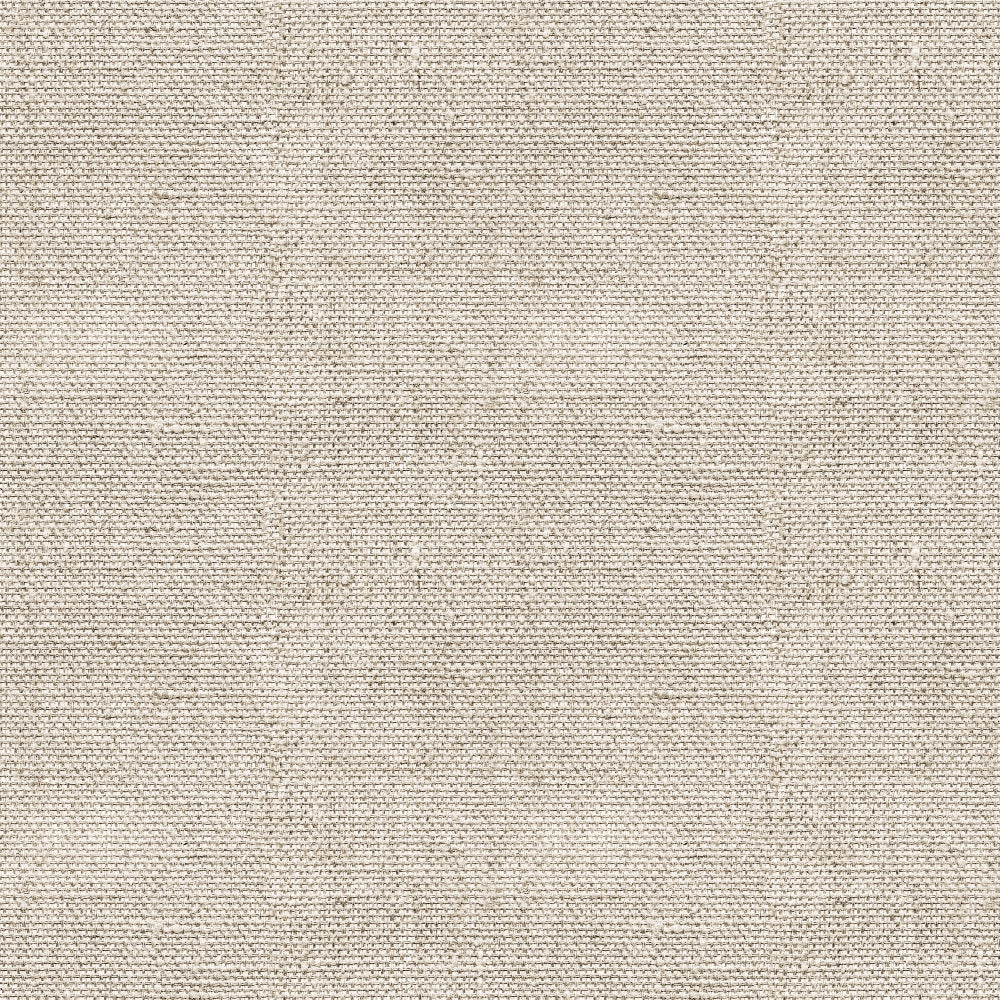 Close-up of beige woven fabric texture with a subtle checkerboard pattern.