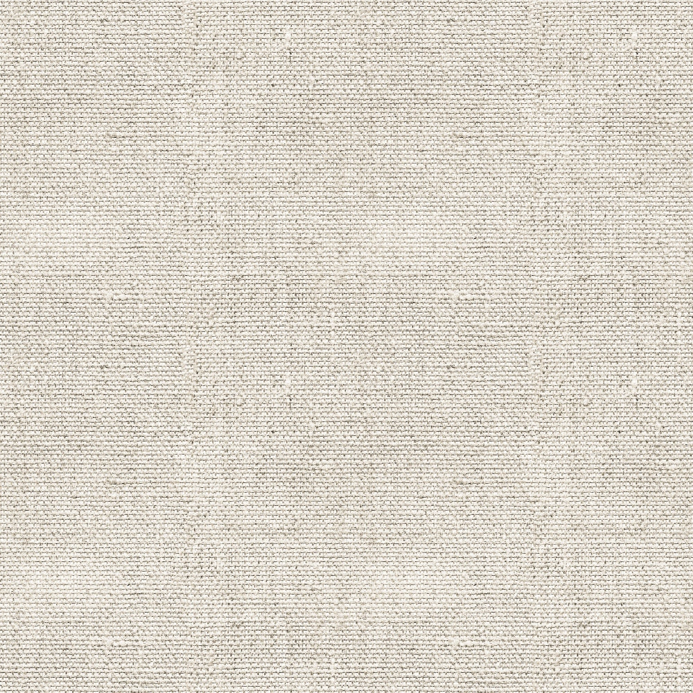 A close-up view of a beige, textured fabric surface with a woven pattern.