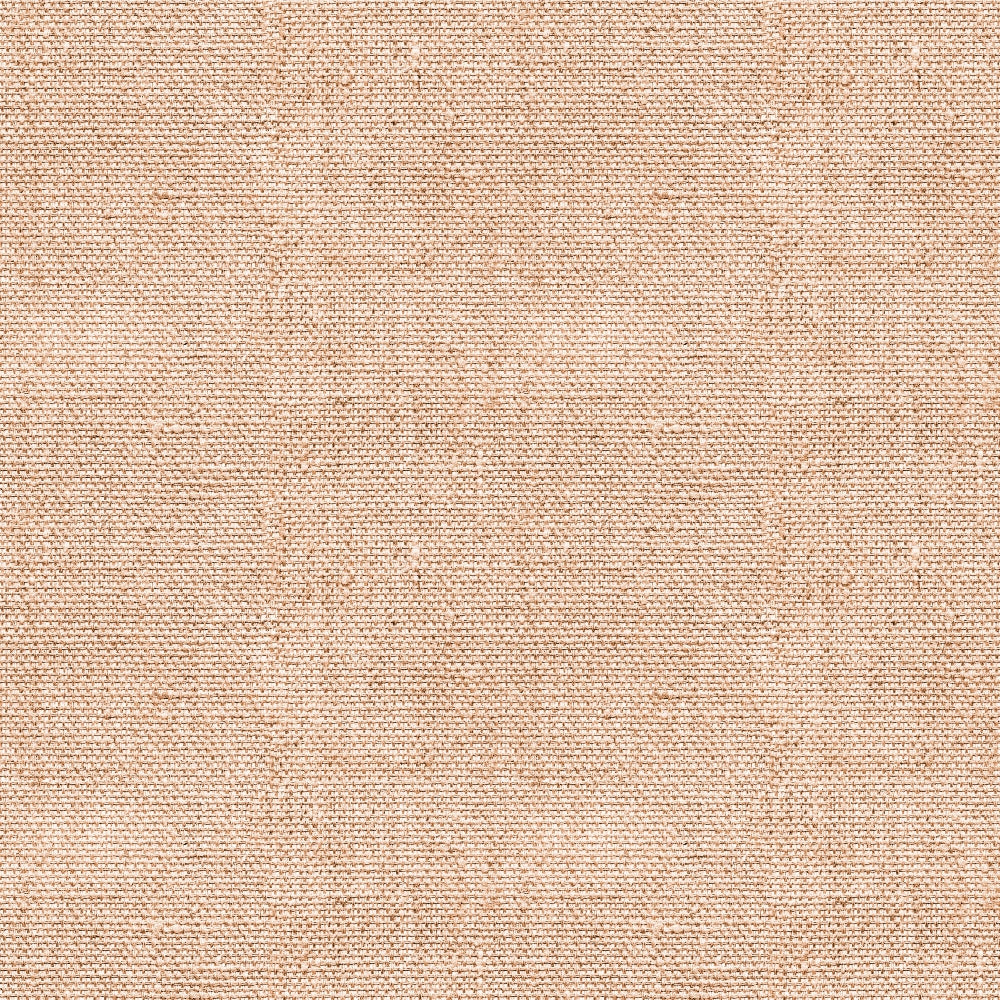 Close-up of a beige woven fabric texture with a grid-like pattern.