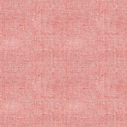 Close-up view of textured red fabric with a woven pattern.