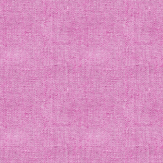 A close-up view of pink woven fabric with a subtle checker pattern.