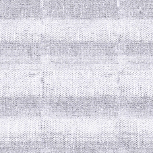 A close-up of a light gray woven fabric with a subtle texture, displaying a uniform pattern of interlaced threads.