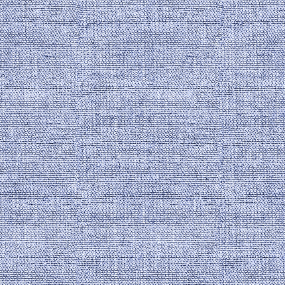 A textured blue woven fabric with a subtle repetitive pattern.