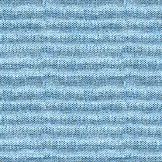 Blue woven fabric texture with a subtle geometric pattern.