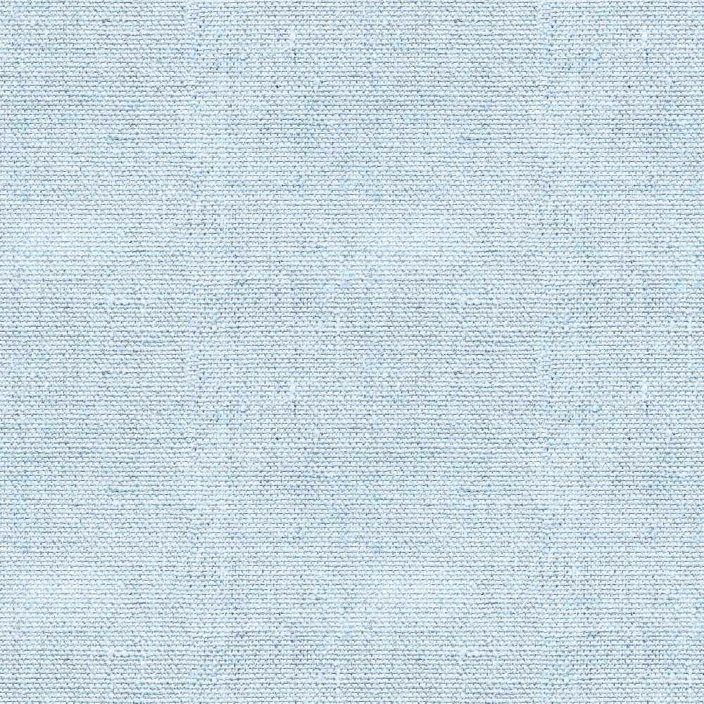 Light blue textured fabric with a woven pattern, creating a subtle grid-like appearance.