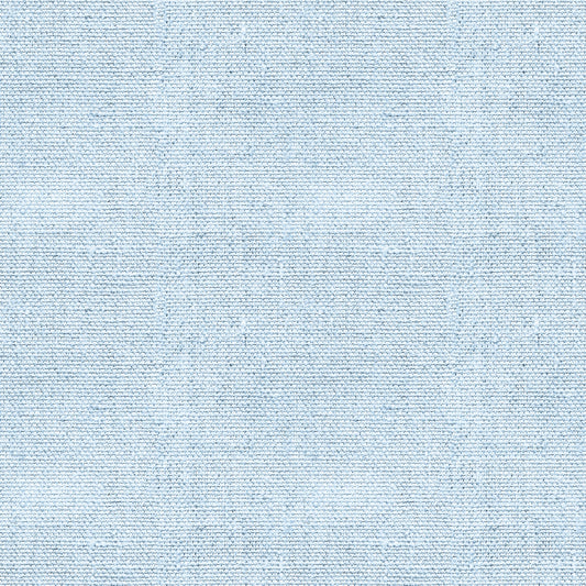 Light blue textured fabric with a woven pattern, creating a subtle grid-like appearance.