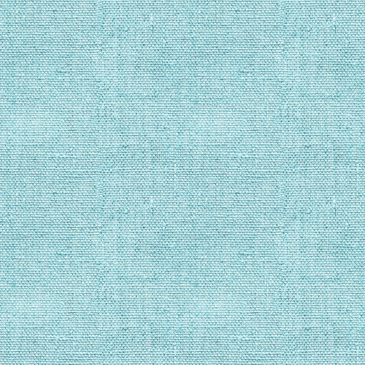 Light blue textured fabric with a subtle grid-like pattern fills the frame.