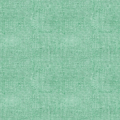 Green textured fabric, tightly woven with a subtle pattern.