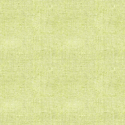 A close-up view of light green textured fabric, showing a woven pattern.