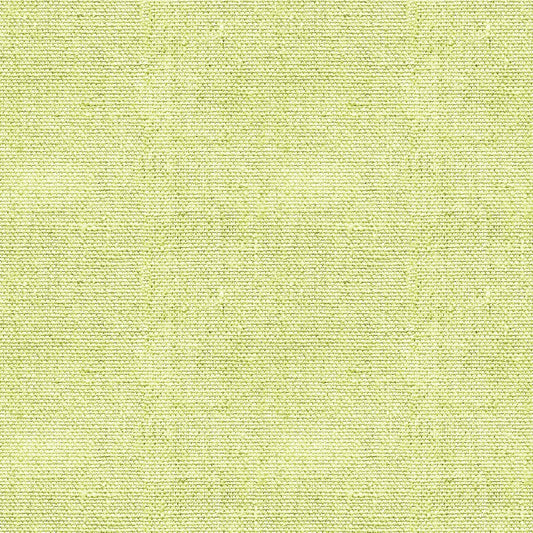 A close-up view of light green textured fabric, showing a woven pattern.