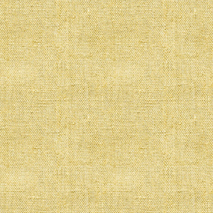Close-up of a textured, light yellow woven fabric with a subtle crosshatch pattern.