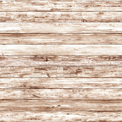 Wooden plank wall with a rustic, weathered appearance. Horizontal alignment of light brown wood slats shows grain and texture imperfections.