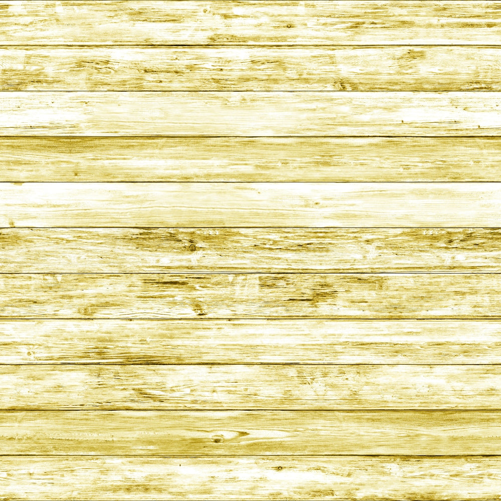 Yellow wooden planks arranged horizontally, showing natural texture and grain patterns.