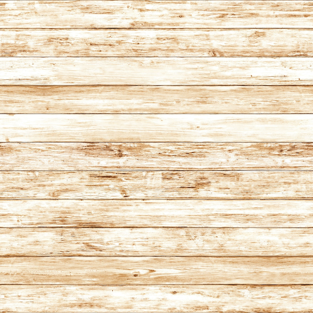 Light wooden planks with a natural grain texture arranged horizontally, showing a weathered and rustic appearance.