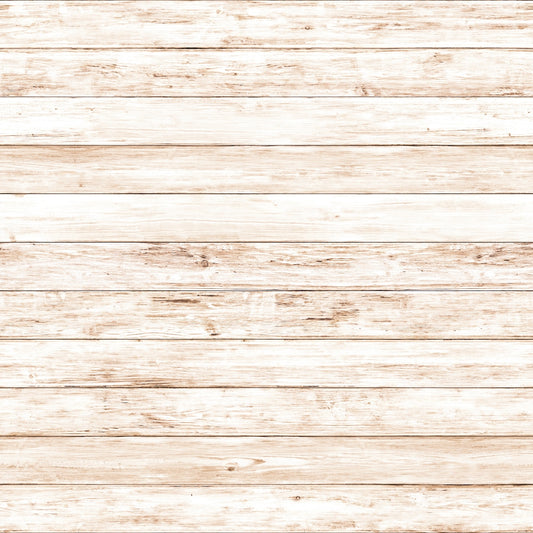 Light wooden planks arranged horizontally, showing a natural wood grain and knots. The wood has a slightly weathered and rustic appearance.