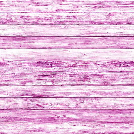 Wooden planks painted in various shades of pink, arranged horizontally and featuring a weathered texture.