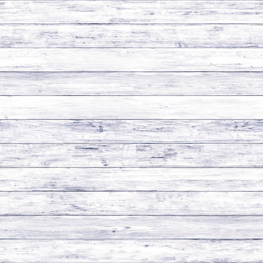 Whitewashed wooden planks arranged horizontally, showing a rustic texture and subtle grain patterns.