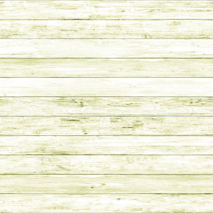 A light green wooden plank surface with horizontal lines and a weathered texture.