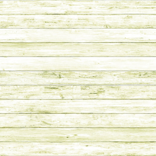 A light green wooden plank surface with horizontal lines and a weathered texture.