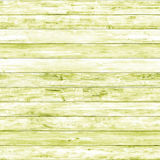 Light green wooden planks arranged horizontally, displaying a weathered texture.